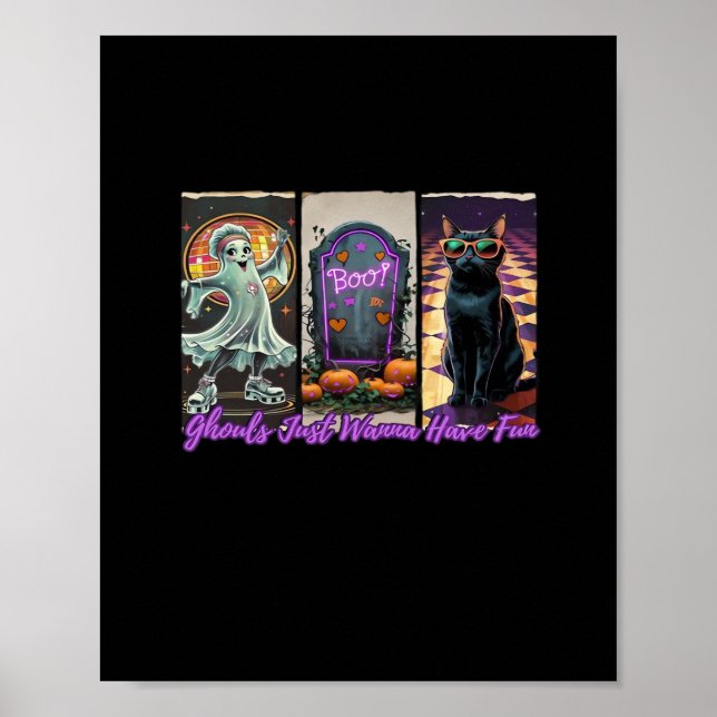 Poster Ghouls Veux Juste Avoir Un Style De Fente Amusant (Devant)
