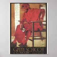 Poster Gianni Schicchi (Puccini)
