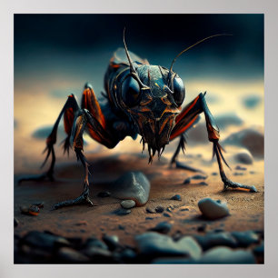 Poster Giant insect