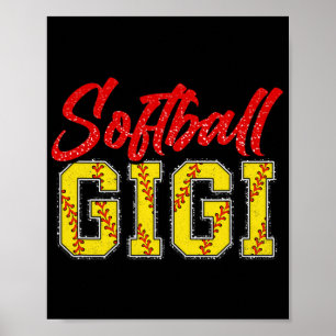 Poster Gigi Retro Super Loud Fier Sport Jeu Catcher