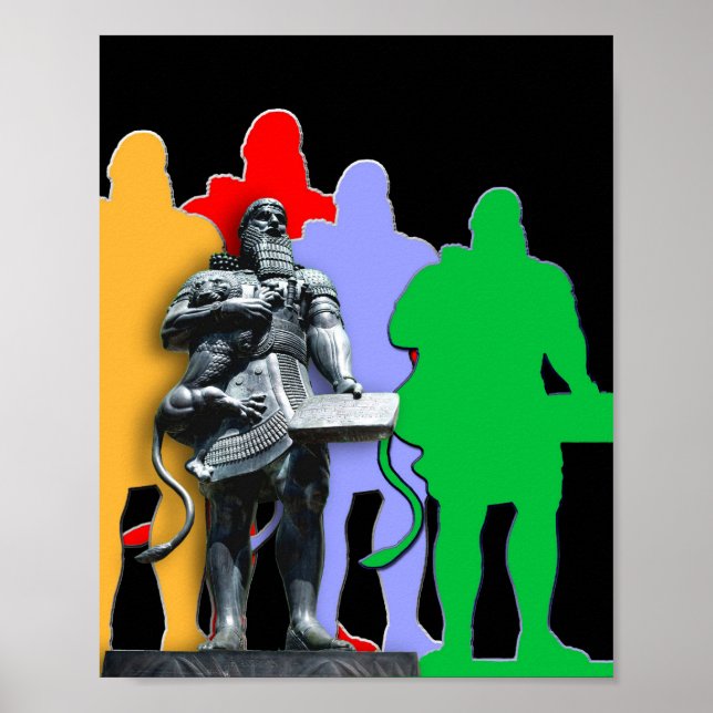 Poster Gilgamesh (Devant)