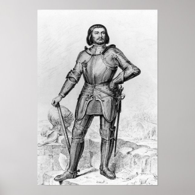 Poster Gilles de Laval, Seigneur du Rais (Devant)