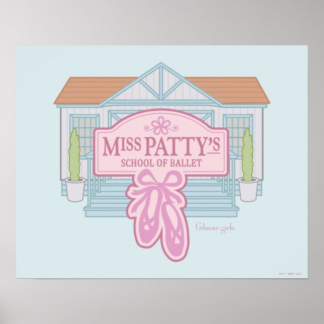 Poster Gilmore Girls | École de ballet de Mlle Patty (Devant)