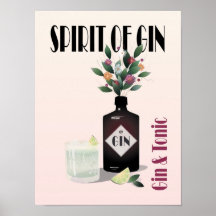 Gin rose et cocktail Tonique | Pour les amateurs d