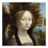Ginevra de' Benci Leonardo da Vinci