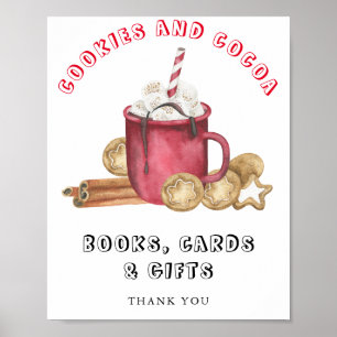 Poster Gingembre cookies et cacao Cartes et cadeaux