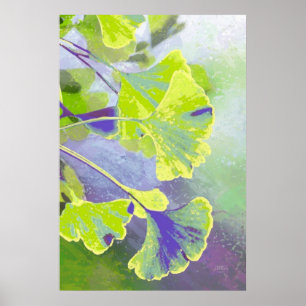 Poster Ginkgo Print