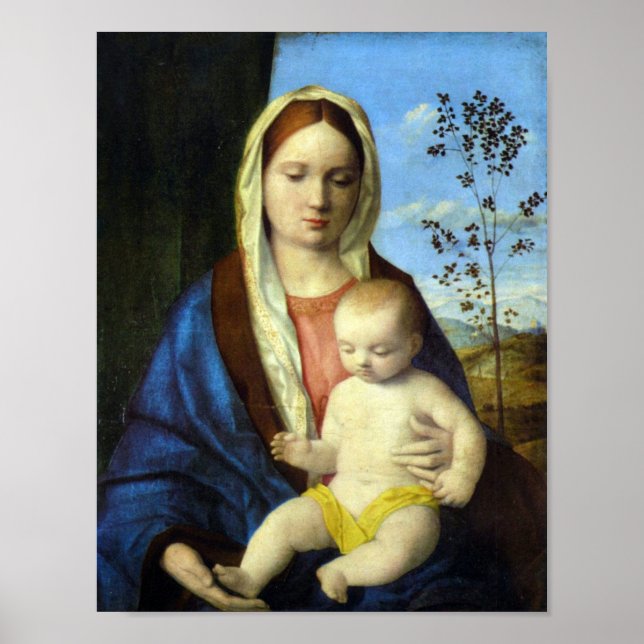 Poster Giovanni Bellini-Madonna 3 (Devant)