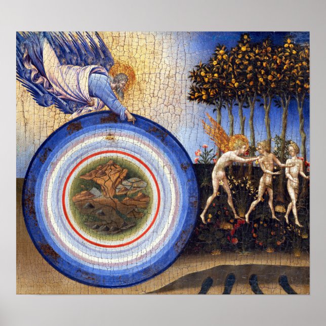 Poster Giovanni di Paolo La création du monde (Devant)