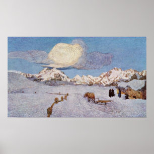 Poster Giovanni Segantini - la mort