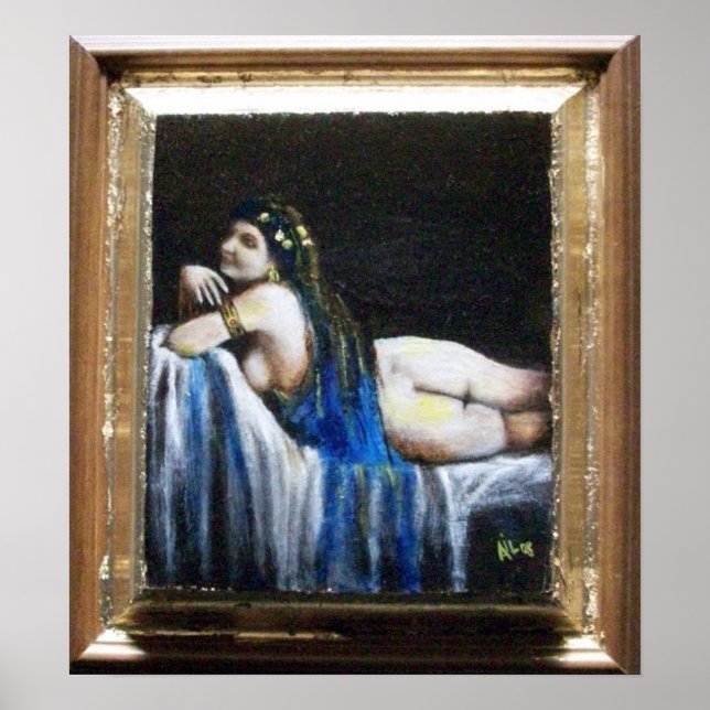 POSTER GIPSY BLUE (Devant)