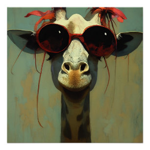 Poster Girafe