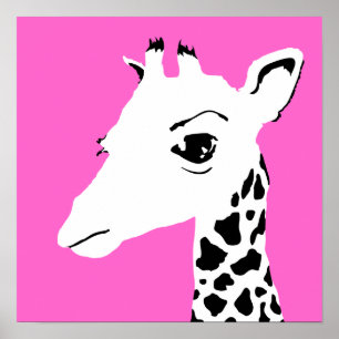 Poster girafe
