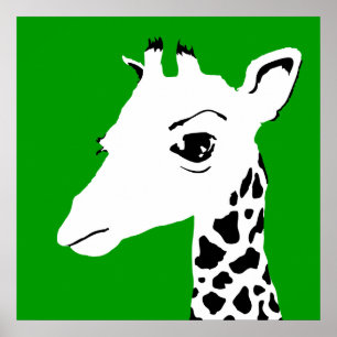 Poster girafe