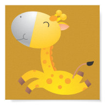 Girafe bébé / Décor de pépinière