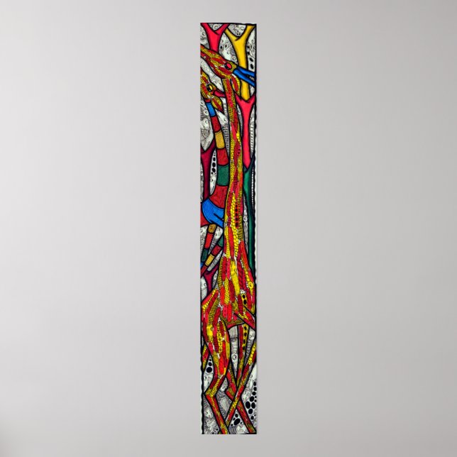 Poster Giraffe (Devant)