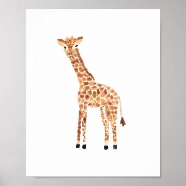 Poster Giraffe (Devant)