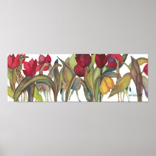 Poster Giraffes