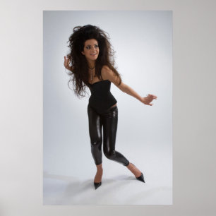 Poster Girl in black