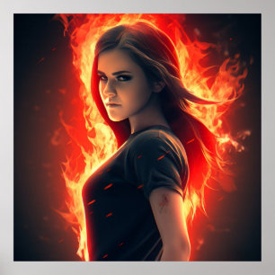 Poster Girl Super-Heroes