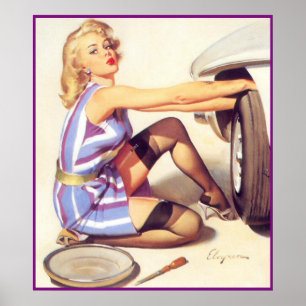 Poster Girls and cars