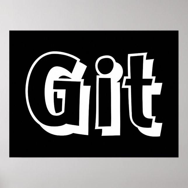 Poster Git (Devant)