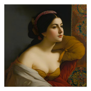 Poster "Giulia Isabella Lombardi" Portrait féminin