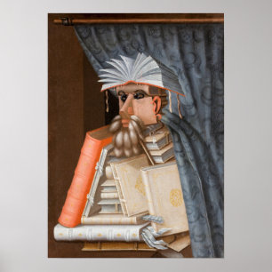 Poster Giuseppe Arcimboldo - Le Bibliothécaire