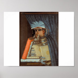 Poster Giuseppe Arcimboldo - Le Bibliothécaire