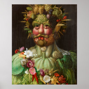 Poster Giuseppe Arcimboldo Vertumnus -1591