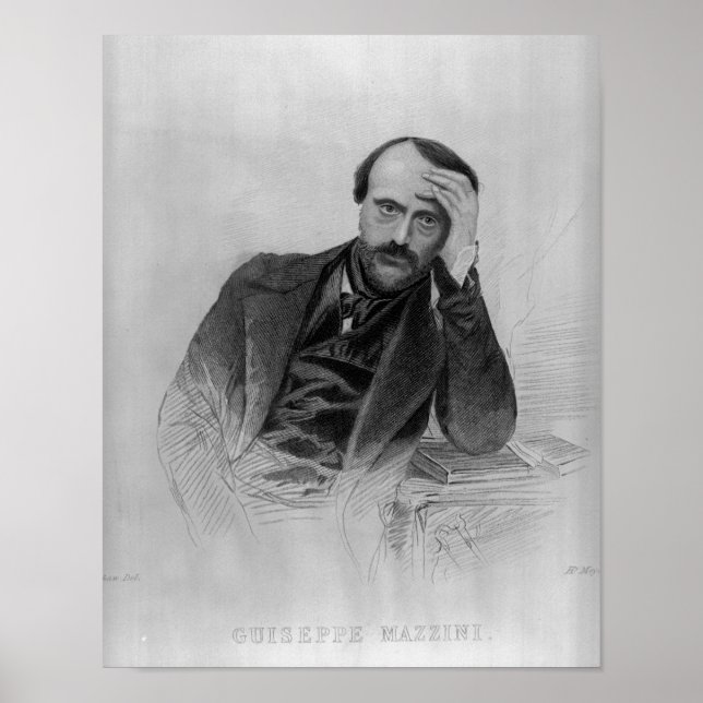 Poster Giuseppe Mazzini (Devant)
