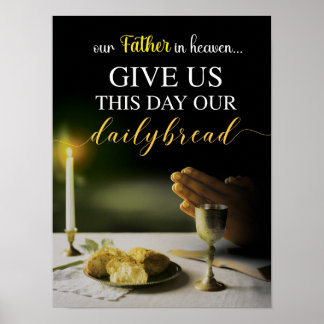 Poster Give us this day 