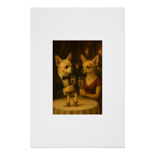 Poster Gizmo’s Romantic Dinner – Champagne & Love