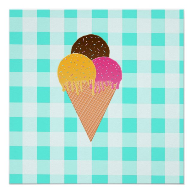 Poster Glace (Devant)