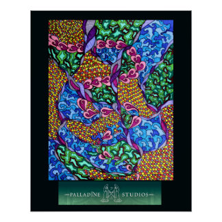 Poster glacé 'Dreams Never Touch the Earth'