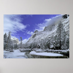 Poster Glace et neige   Parc national de Yosemite