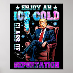 Poster Glace Profitez D'un Verre Glacé De Déportation 5 