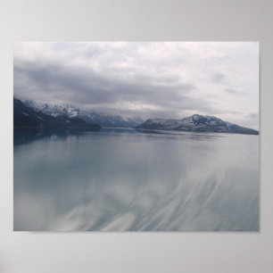 Poster Glacier Bay Alaska