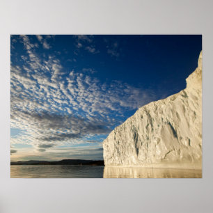 Poster Glacier de Jakobshavn dans la baie de Disko