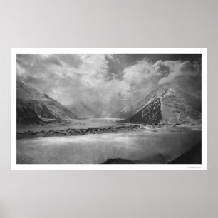Poster Glacier géant Alaska 1912