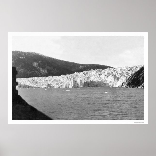Poster Glacier Juneau Alaska 1905 (Devant)