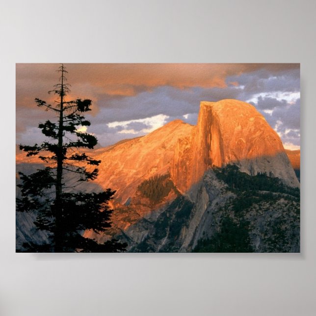 Poster Glacier Point, parc national Yosemite (Devant)