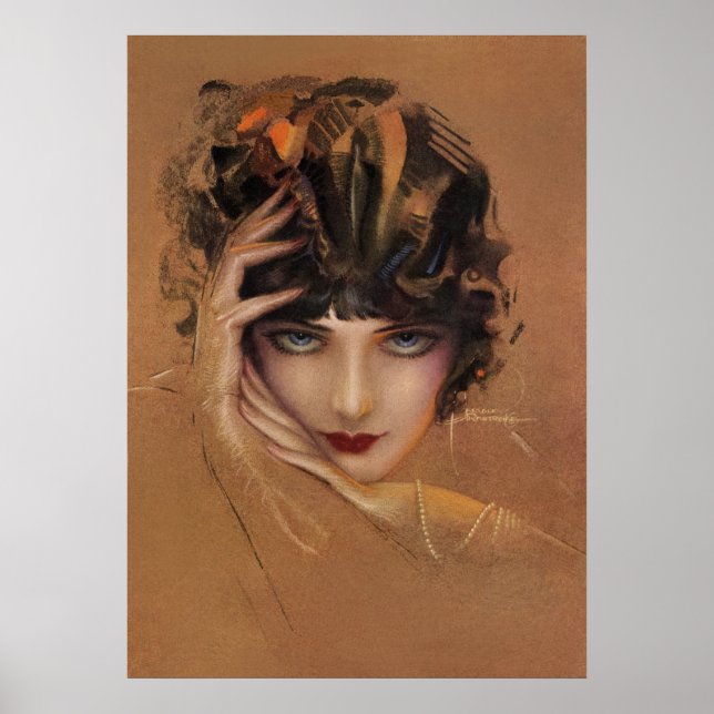 Poster Glam par rolf armstrong (Devant)