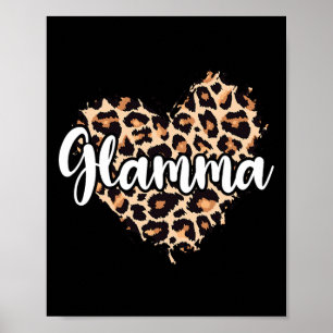 Poster Glamma Leopard