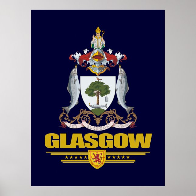 Poster Glasgow (Devant)