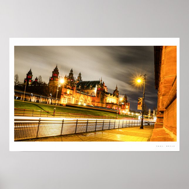 Poster Glasgow (Devant)