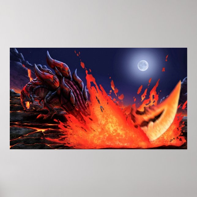 Poster Glavenus Monster Hunter Generations Ultimate (Devant)