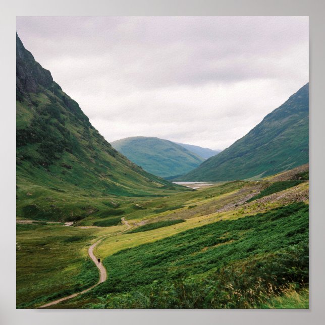 POSTER GLEN COE, ÉCOSSE (Devant)