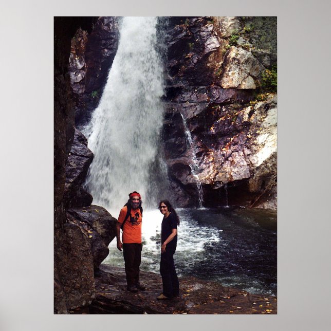 Poster Glen Ellis Falls (Devant)
