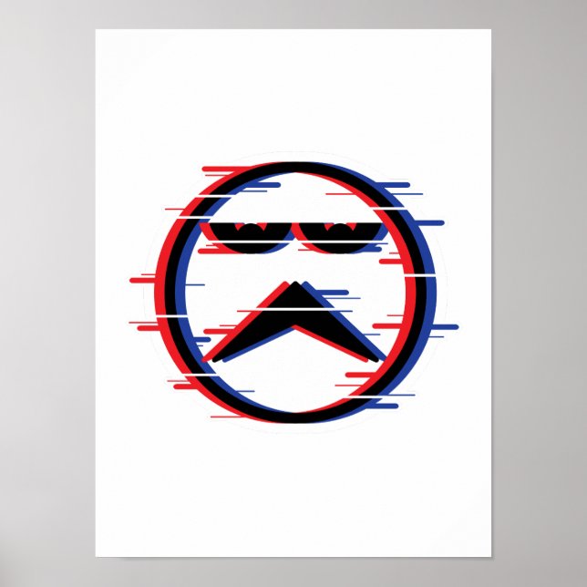 Poster Glitch (Devant)